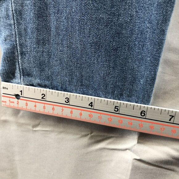 NY&C SOHO Distressed Curvy Boyfriend Stretch Denim Jeans Size 12 Women Stylish - Picture 12 of 12